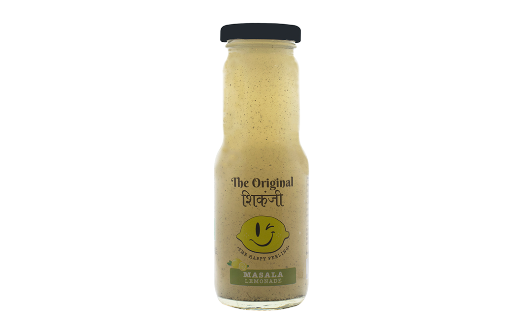 The Original Shikanji Masala Lemonade   Glass Bottle  200 millilitre